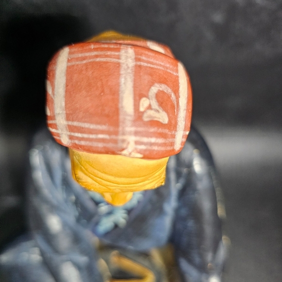 Unique Vintage Blue and Brown‎ Decor Accent - Picture 7 of 9